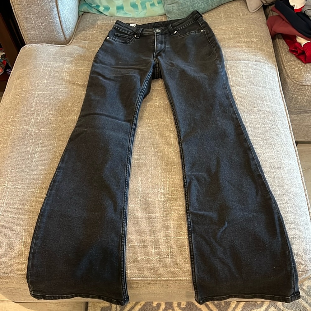 Brand new with tags H&M black flare jeans from Italy size EUR 38 or US 6